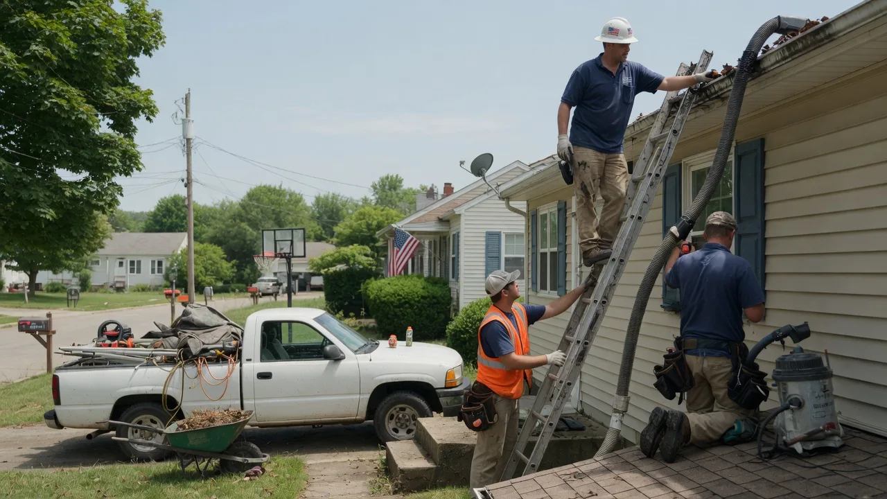 Gutter Installation in Parkersburg, IL near me